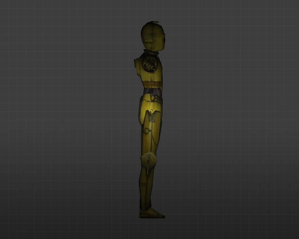 Скриншот Модель «C-3PO» для CS 1.6 - Звездные Войны