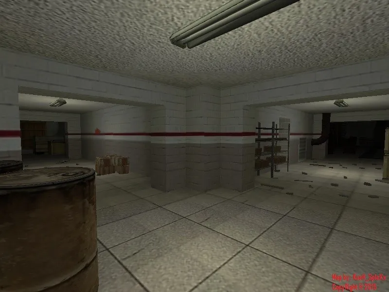 Скриншот Карта de_underground для CS 1.6 - Скачать и играть