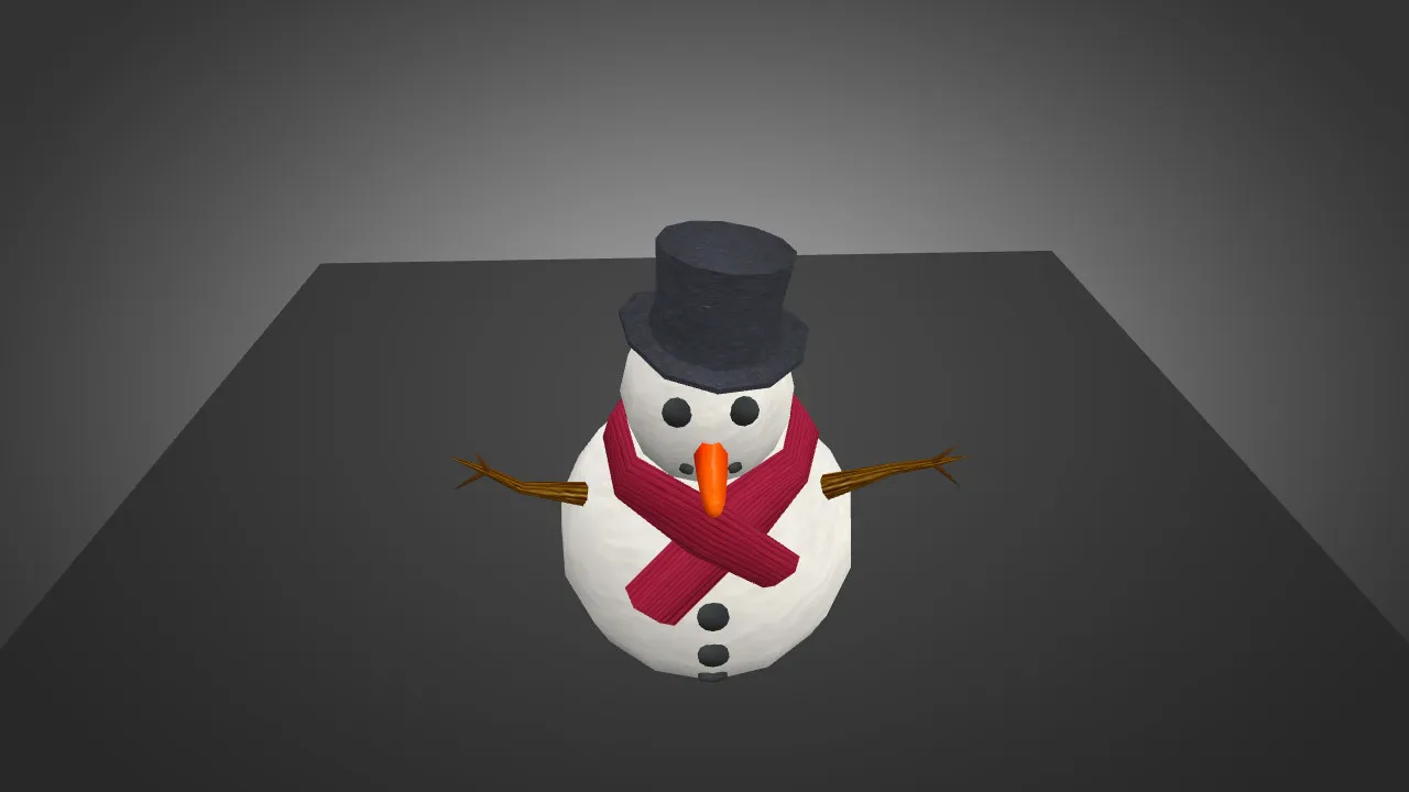 Скриншот Модель «Snowman» для CS 1.6 - Уникальный скин курицы
