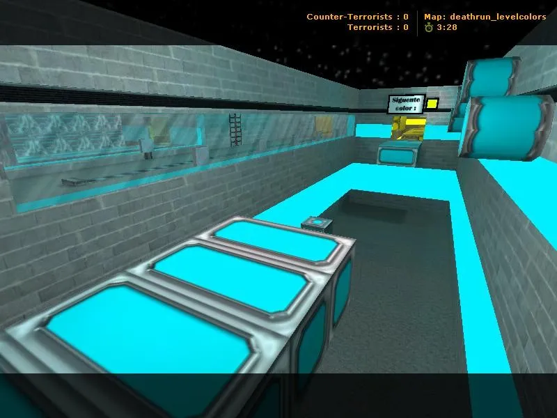 Скриншот Карта «deathrun_levelcolors» для CS 1.6