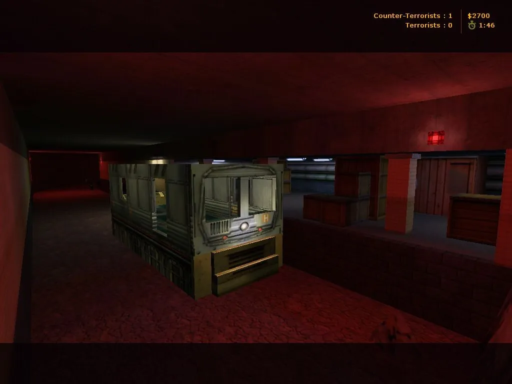 Скриншот  Карта de_subway для CS 1.6: тактика и особенности