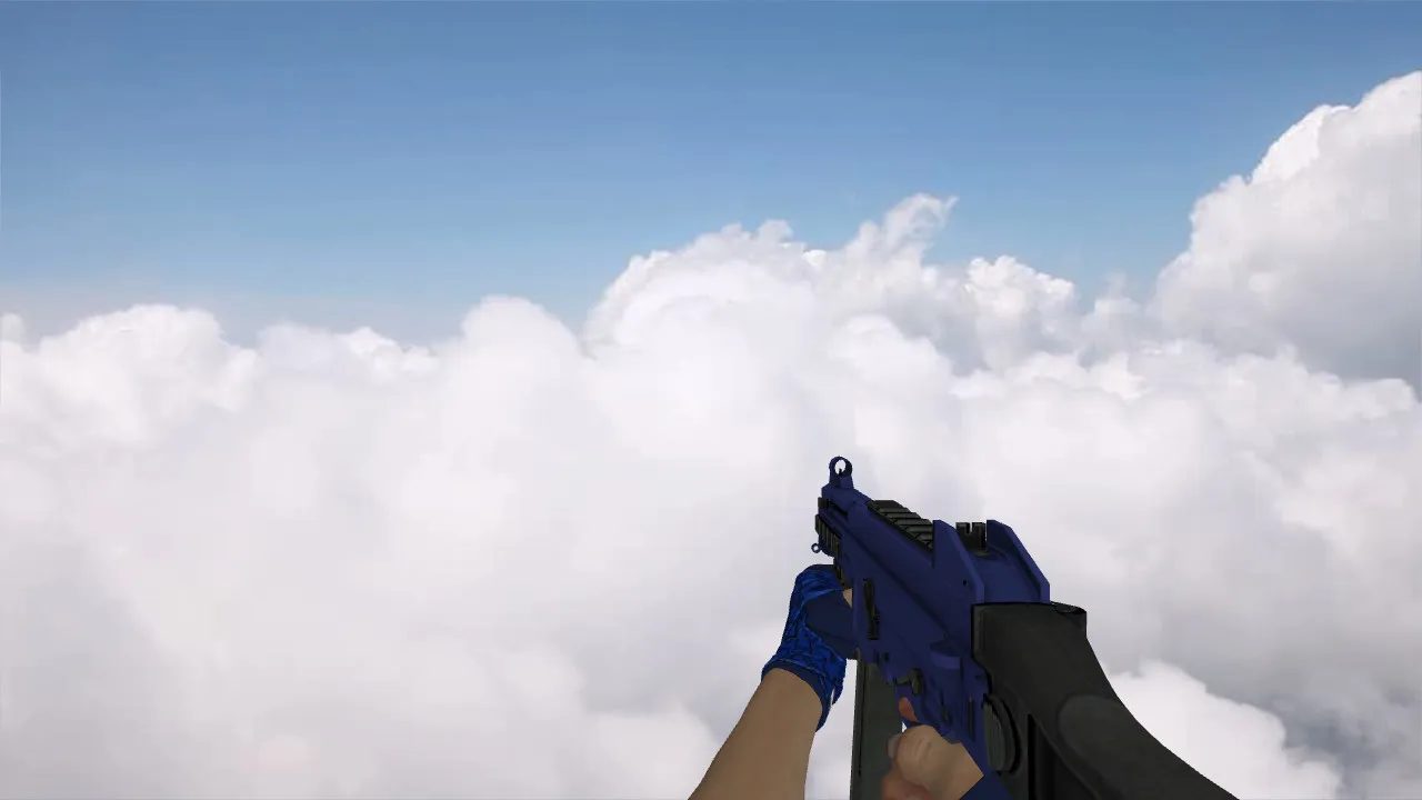 Скриншот  Пак моделей оружия «Hand Wraps Cobalt Skulls Pack» для CS 1.6: v_ p_ w_ модели, звуки, анимация осмотра и текстуры