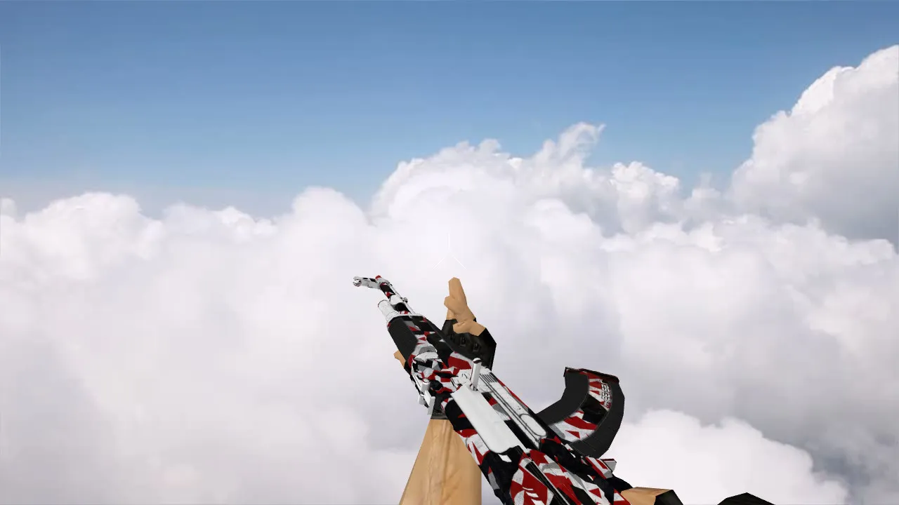 Скриншот Модель «AK-47 Modern Hunter» для CS 1.6 - Оружие с уникальным дизайном