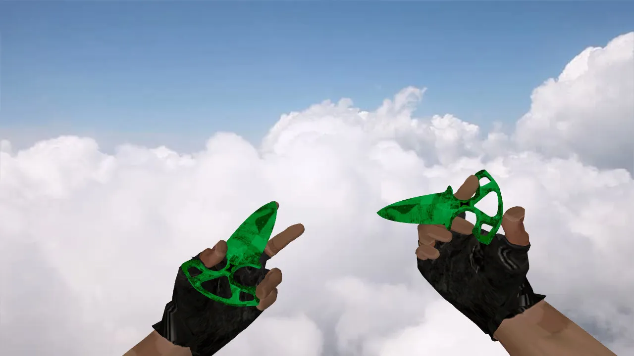 Скриншот Модель «Тычковые ножи «Гамма-волны»» для CS 1.6: v_, p_, w_ модели, звук, анимация осмотра и текстуры