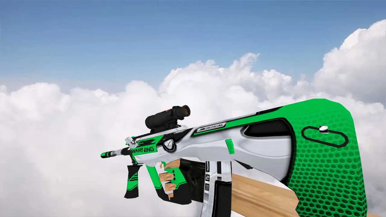 Скриншот Модель AUG Critical для CS 1.6 - Качество и Уникальность