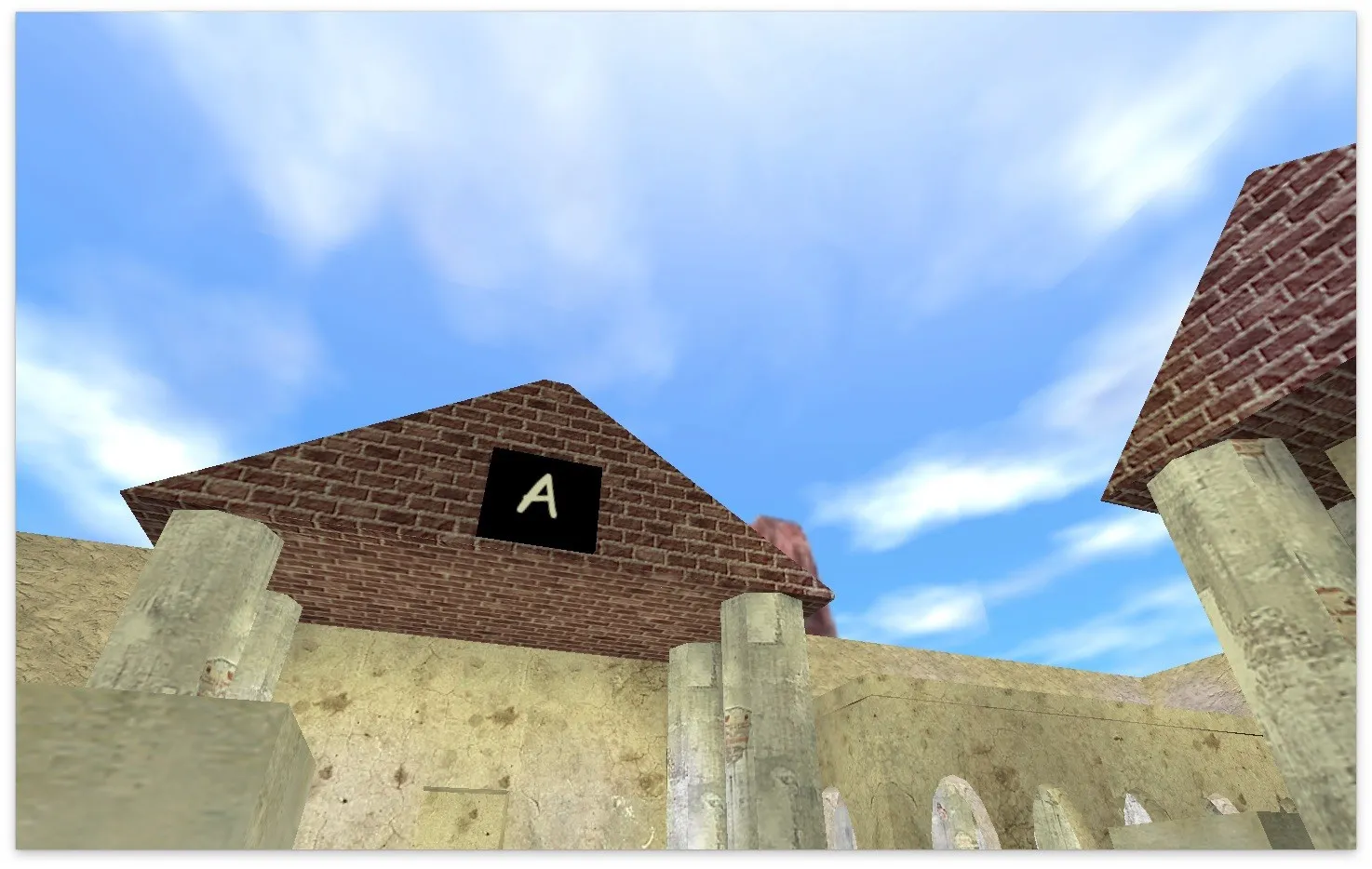 Скриншот  Карта de_rome для CS 1.6 - подробное описание с тактиками