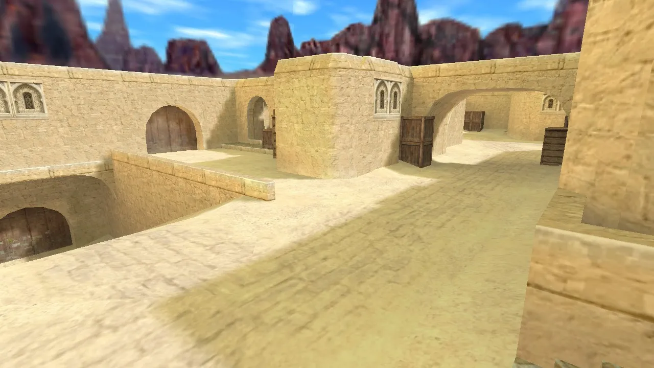 Скриншот  Карта de_korfez32 для CS 1.6 - Тактика и баланс сторон