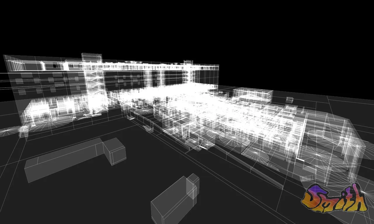 Скриншот  Карта de_hospital_rf для CS 1.6 - Подробное описание и стратегии