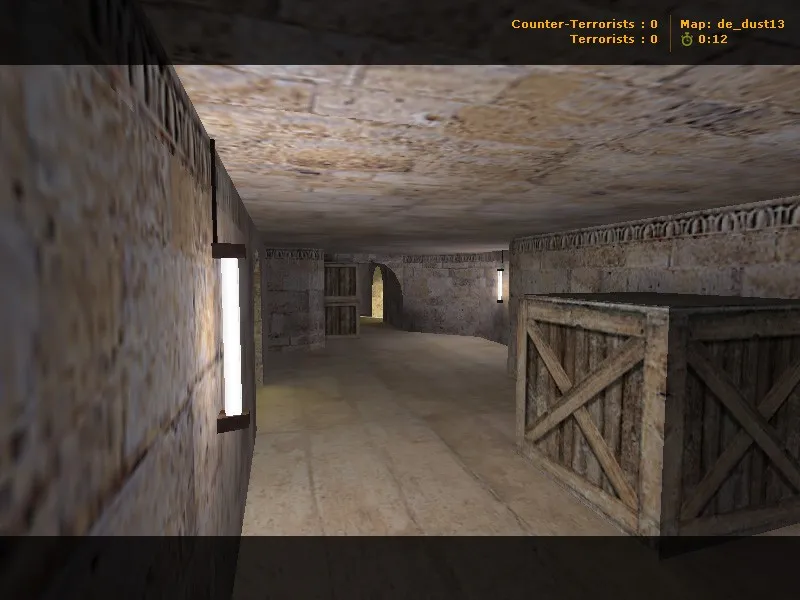Скриншот Карта «de_dust13» для CS 1.6