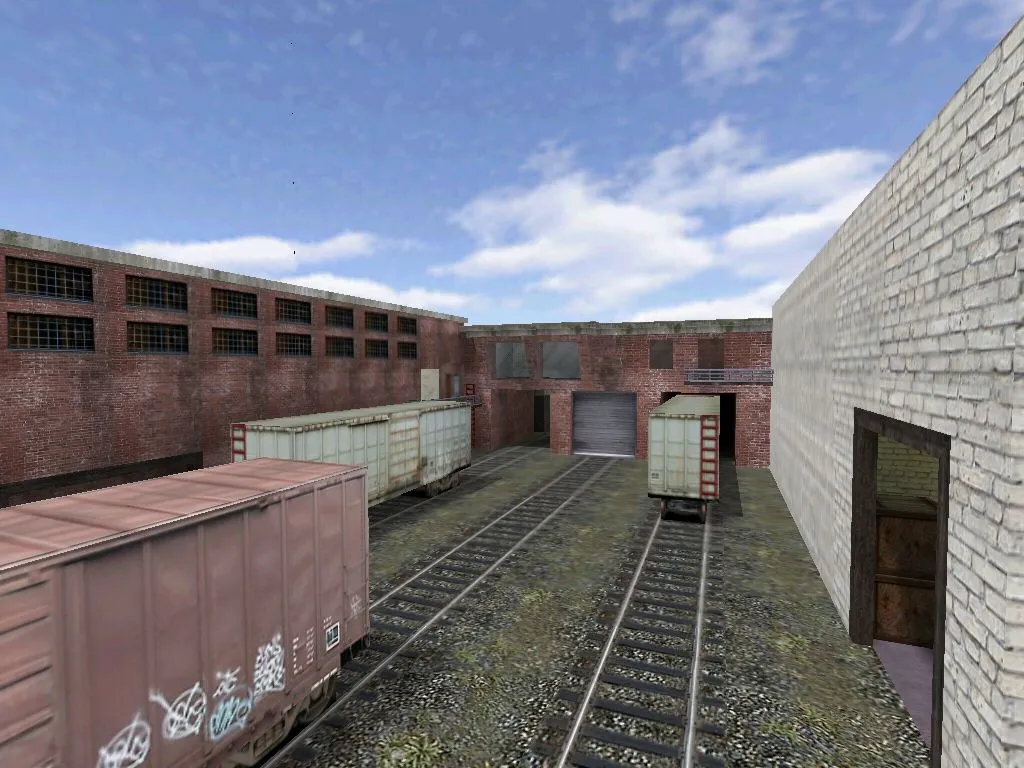 Скриншот  Карта de_nine для CS 1.6: Тактический анализ и особенности