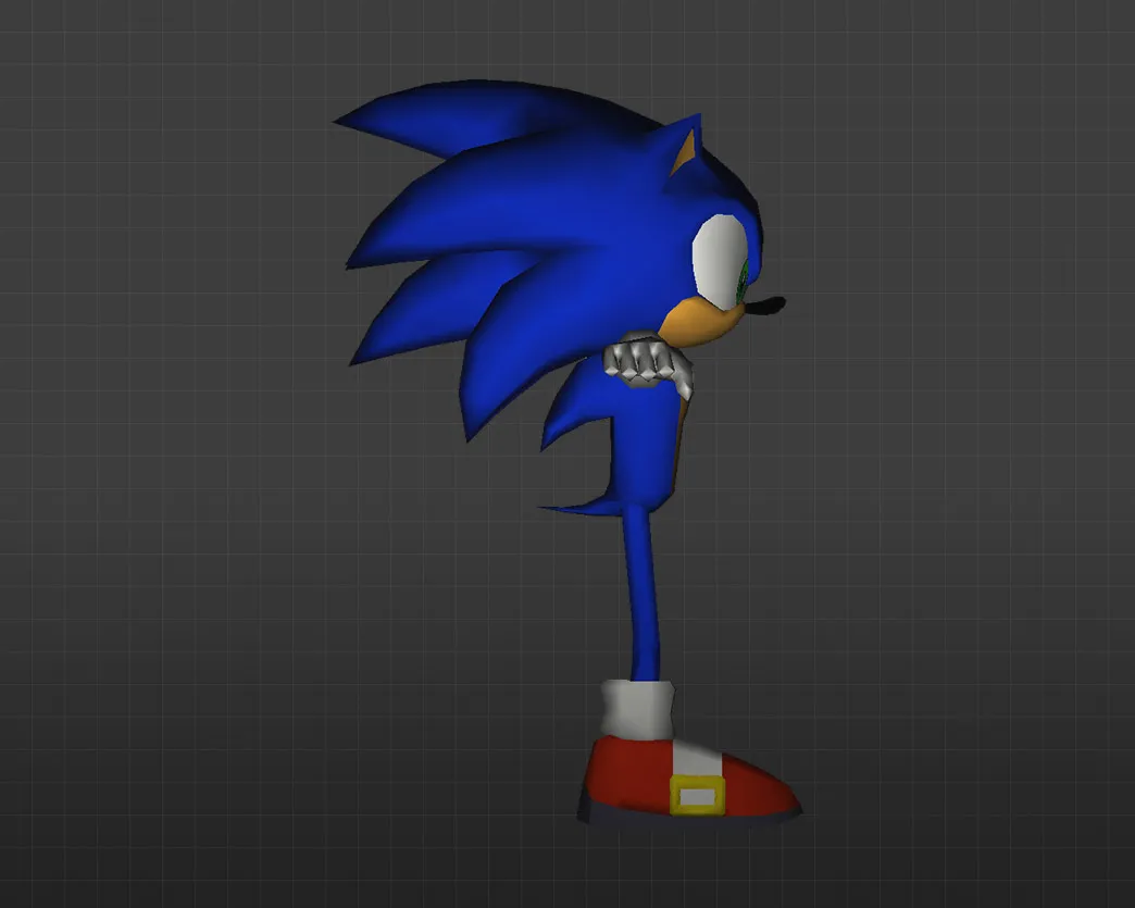 Скриншот Модель «Соник» для CS 1.6 - Уникальный скин для ваших игр