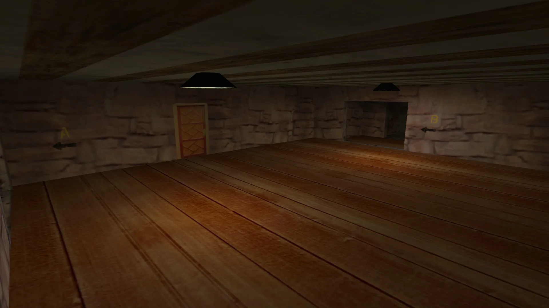 Скриншот  de_baranayek — карта для CS 1.6: тактика за CT и T, точки, .nav, оптимизация