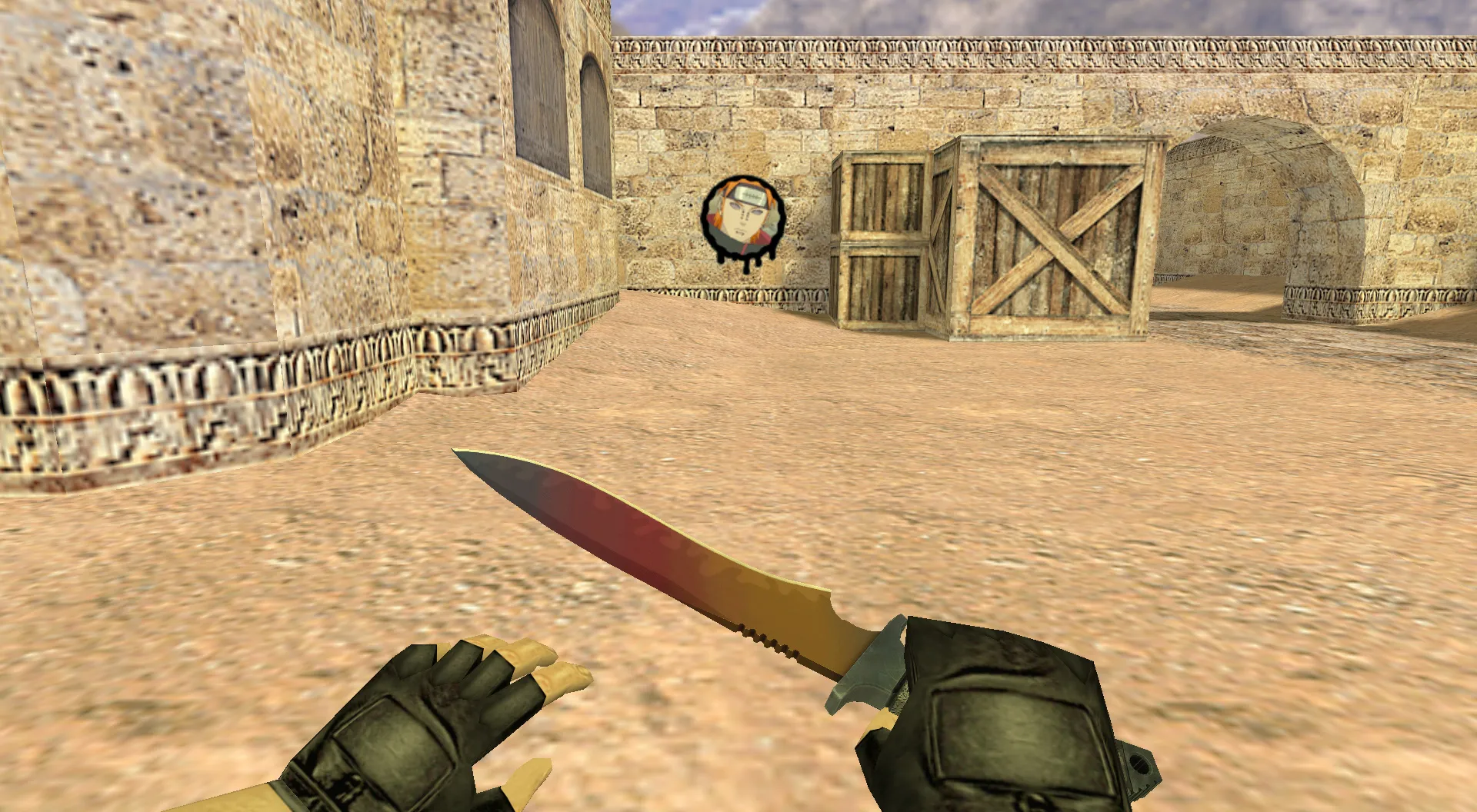 Скриншот Граффити «Пейн» для CS 1.6 – Уникальный стиль в игре