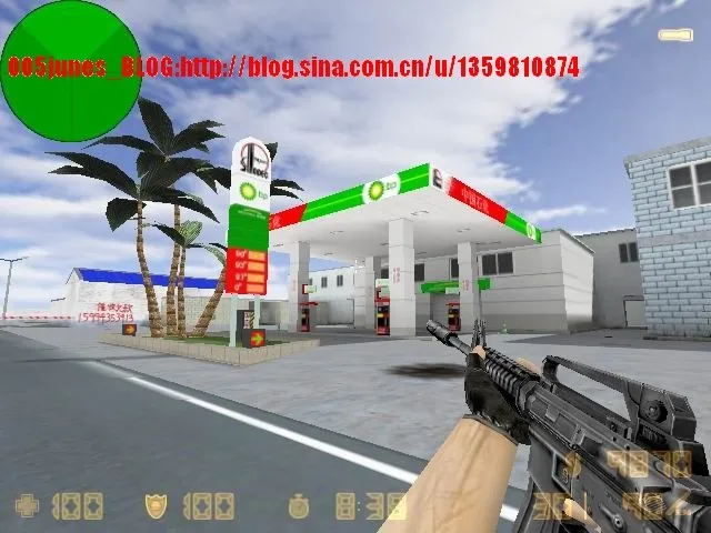 Скриншот  Карта de_sstt для CS 1.6: Тактики и особенности