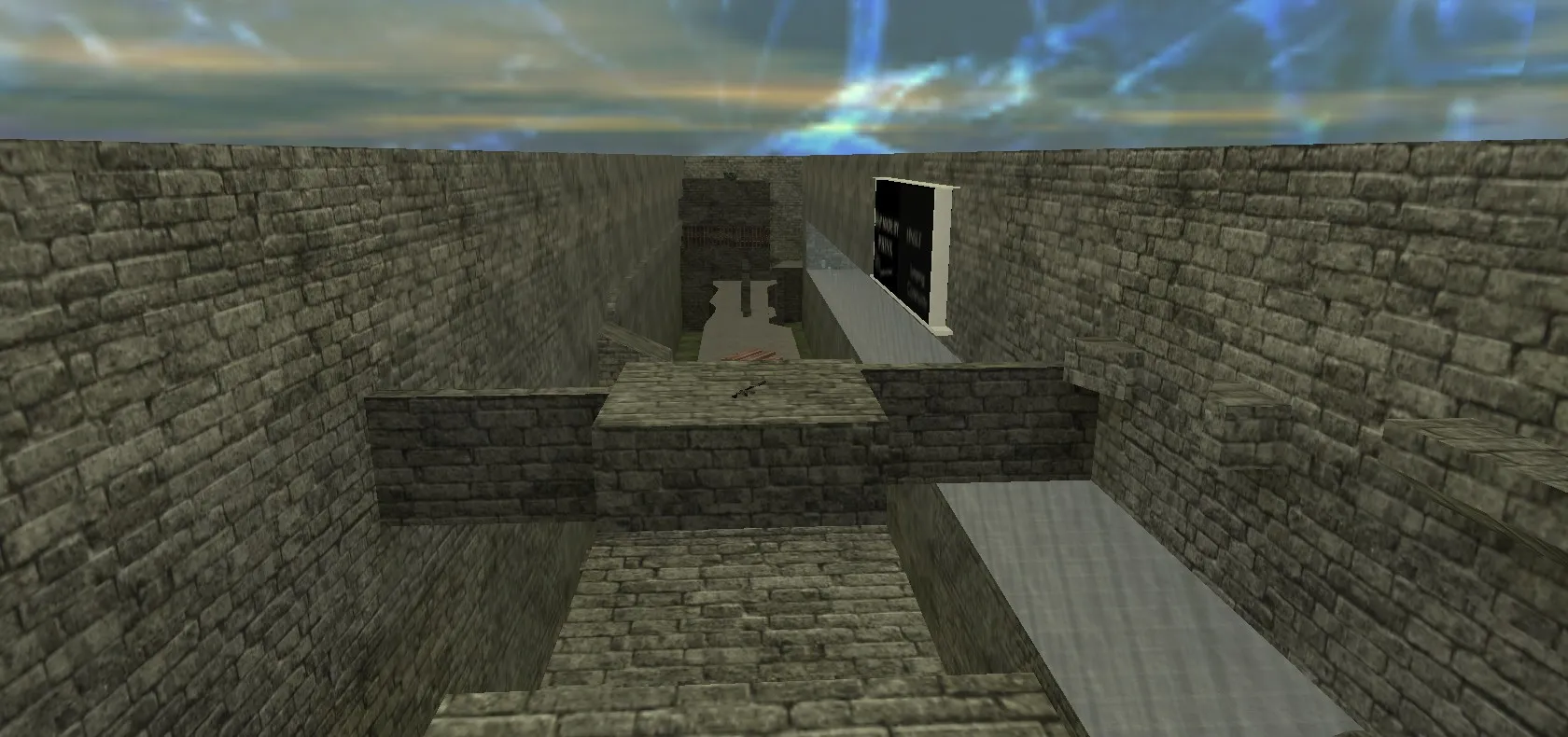 Скриншот  Карта deathrun_unreal для CS 1.6: точки, маршруты, .nav, оптимизация wpoly/epoly