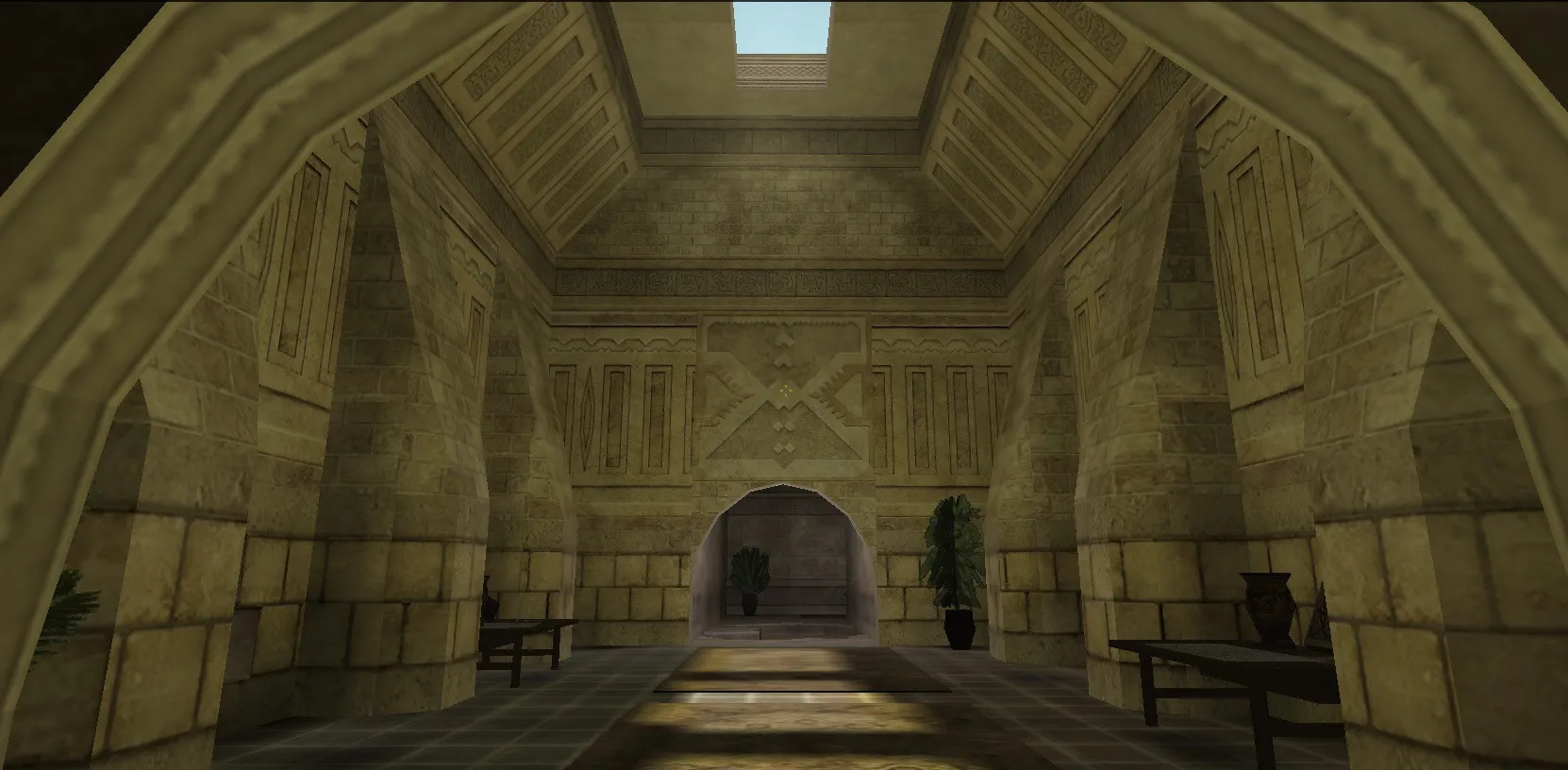 Скриншот  Карта de_sandstorm для CS 1.6 - Тактические возможности и баланс сторон