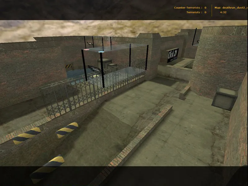 Скриншот Карта «deathrun_dust2_click21» для CS 1.6