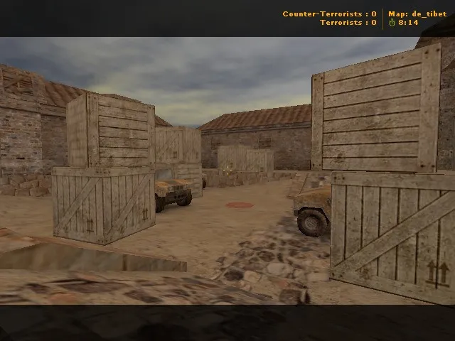 Скриншот  Карта de_tibet для CS 1.6: Тактические возможности и оптимизация