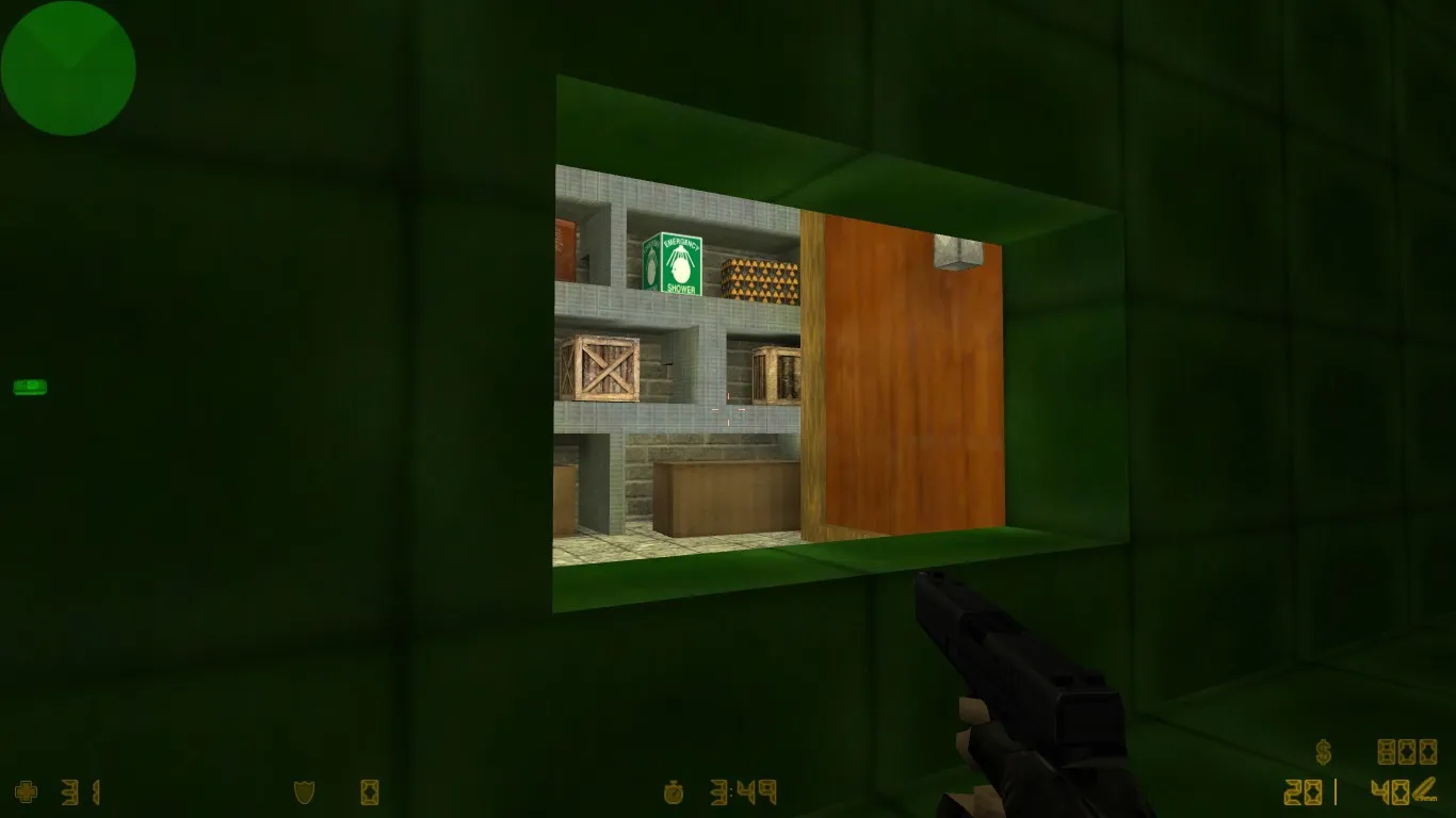 Скриншот  Карта de_firerats_basement2012_v2 для CS 1.6: тактика, точки и настройки сервера