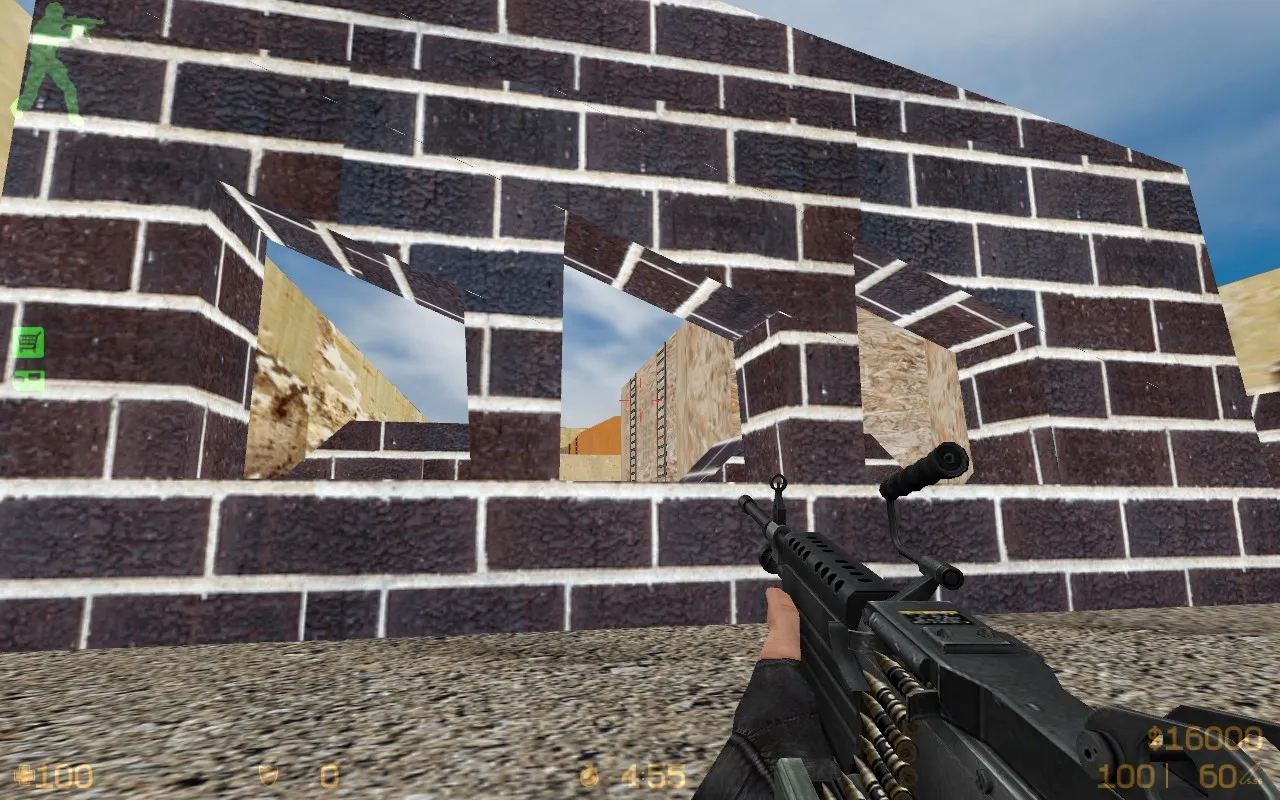 Скриншот  Карта de_rambo для CS 1.6 - Тактические возможности и оптимизация