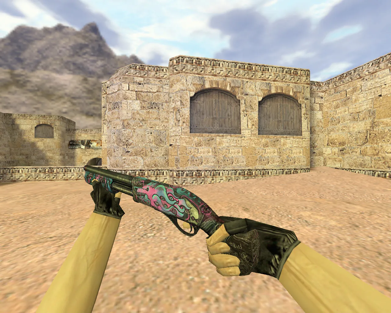 Скриншот Модель «Sawed-off Fever Dream» для CS 1.6 - Описание и Особенности