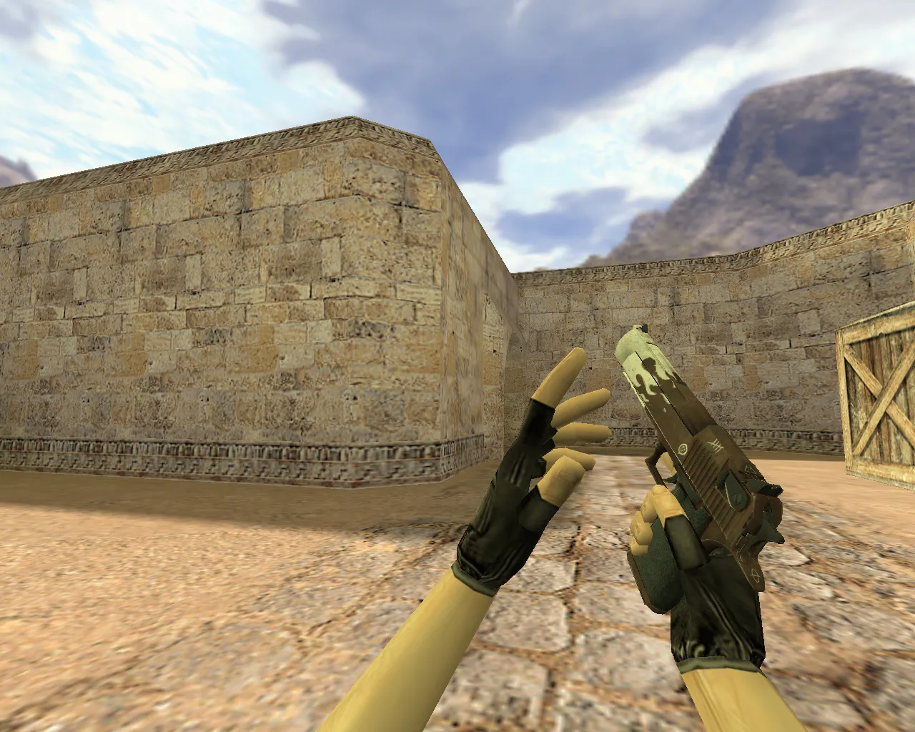 Скриншот Модель Deagle Oxide Blaze для CS 1.6: Обзор и Скачивание