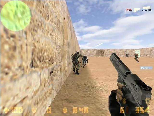 Скриншот de_blankmap для CS 1.6: установка, настройка сервера, боты (.nav), баланс сторон и оптимизация