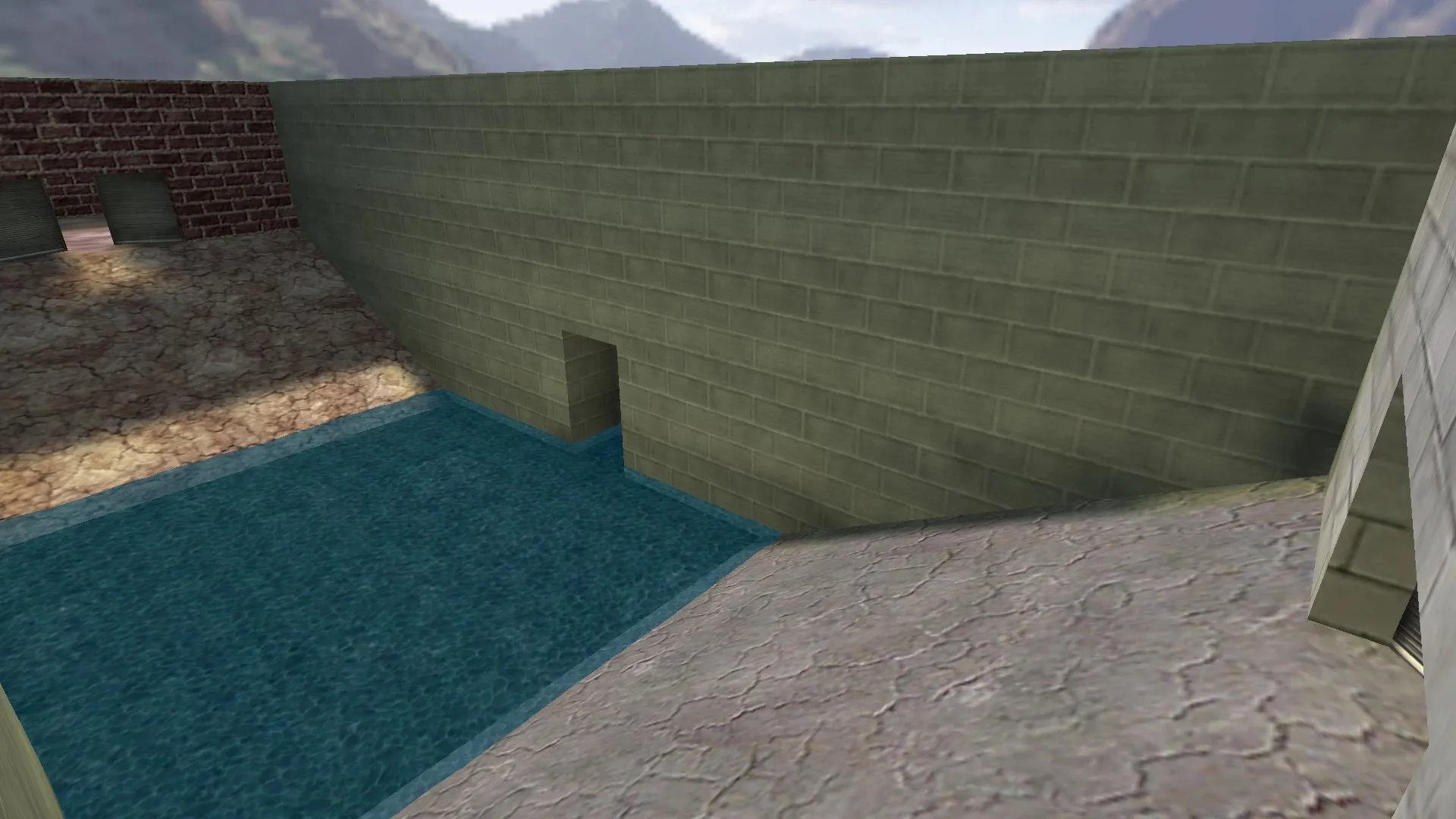 Скриншот de_cliff для CS 1.6: обзор карты, точки Т/CT, .nav для ботов и оптимизация