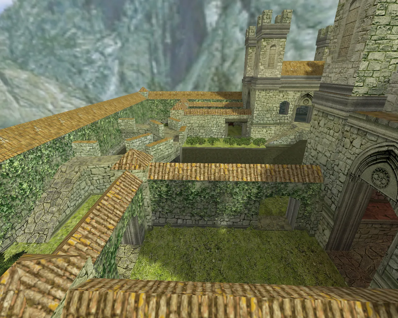 Скриншот  Карта fy_white_castle для CS 1.6: точки, раунды, .nav, оптимизация и быстрые входы