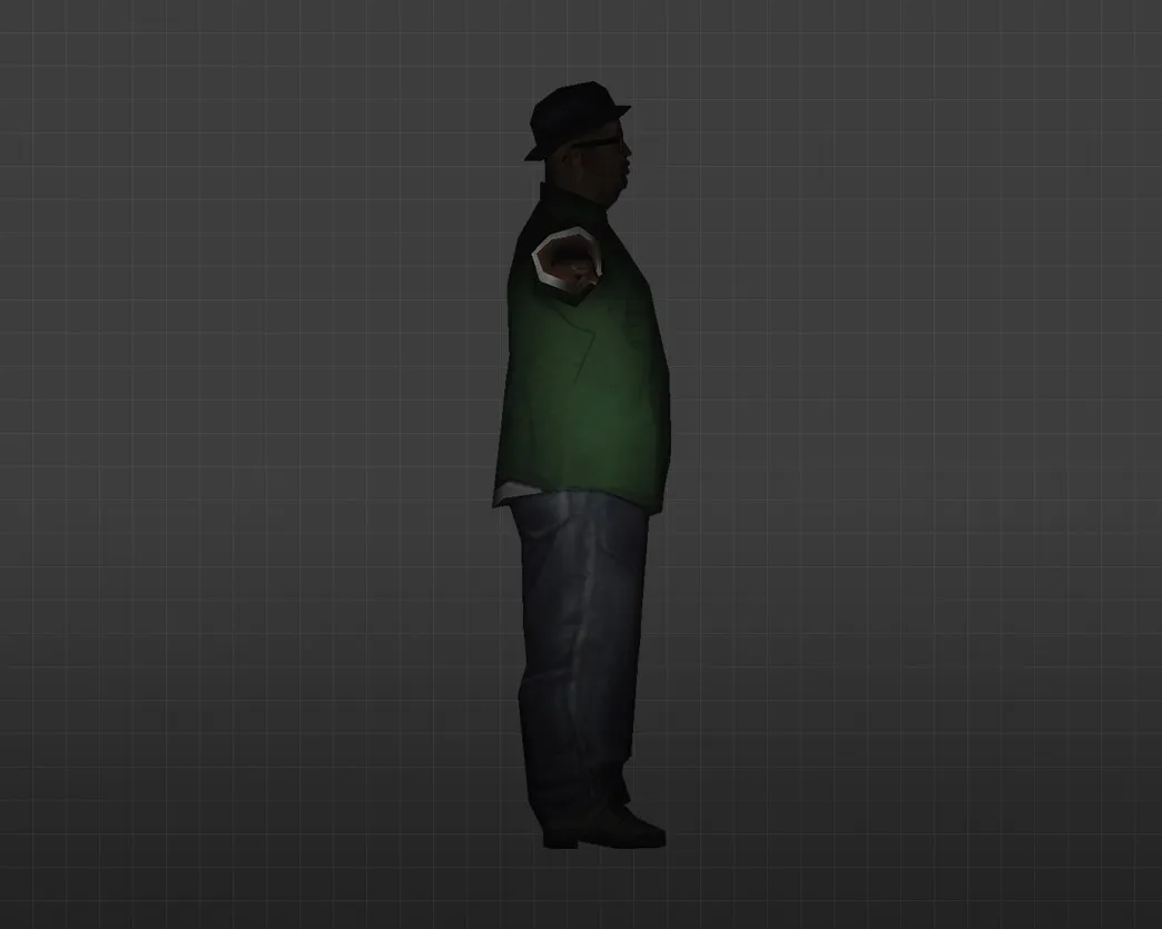 Скриншот Модель «Биг Смоук» для CS 1.6 - Уникальная модель игрока