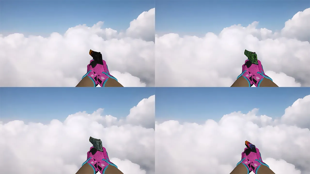 Скриншот Пак оружия с перчатками Порок для CS 1.6: v_ и p_ модели, звуки, анимация осмотра, качество текстур