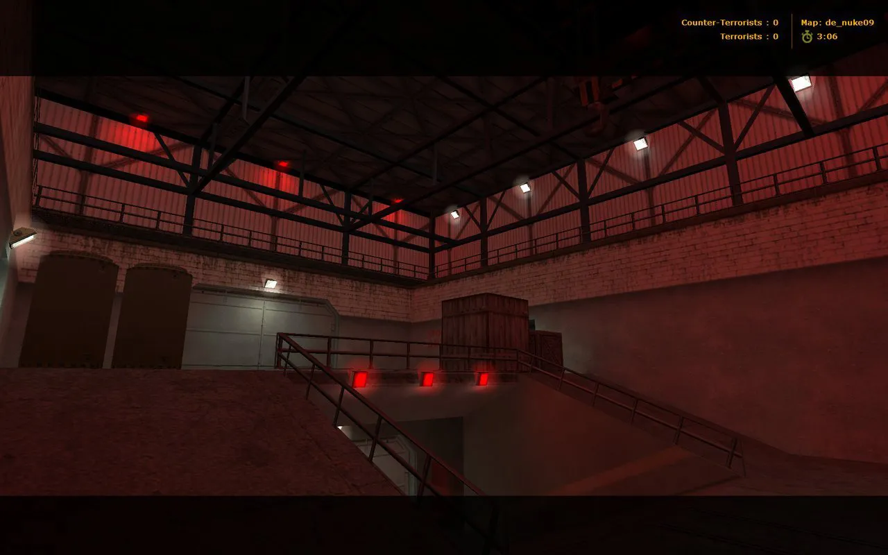 Скриншот  Карта de_nuke09 для CS 1.6: тактика и особенности