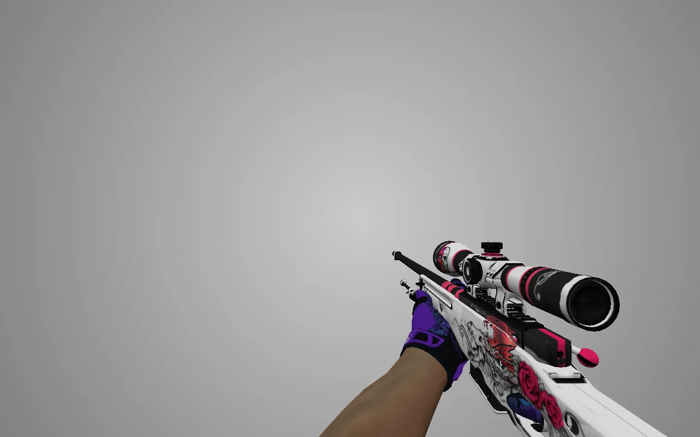 Скриншот Модель «AWP «Ромео и Джульета» для CS 1.6 с перчатками