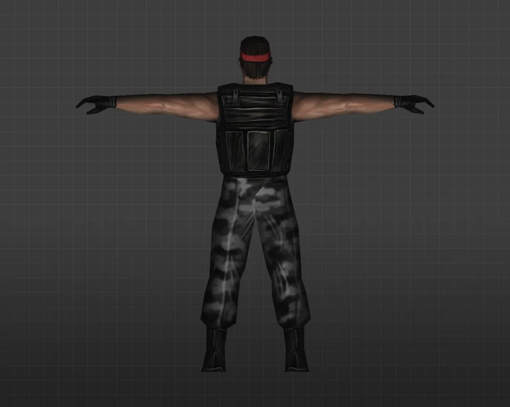 Скриншот Модель «Guerilla Городской камуфляж» для CS 1.6 - Перекрашенные модели