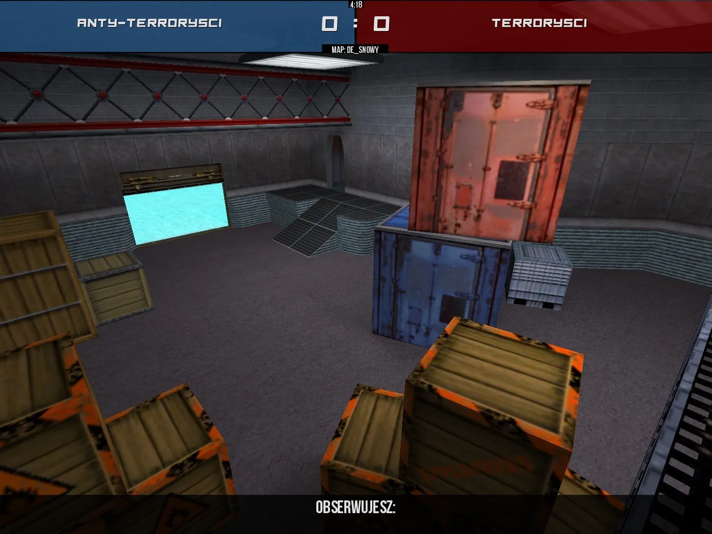 Скриншот  Карта de_snowy для CS 1.6: Тактика и особенности