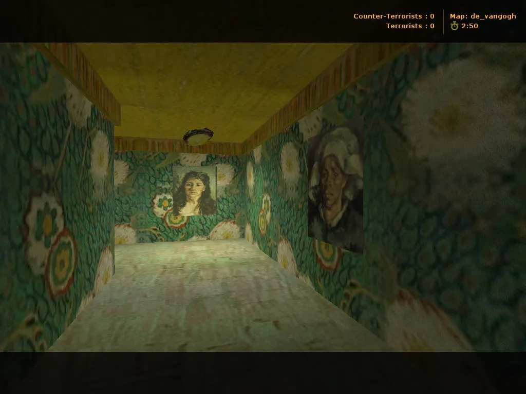 Скриншот  Карта de_vangogh для CS 1.6: Тактический анализ и особенности