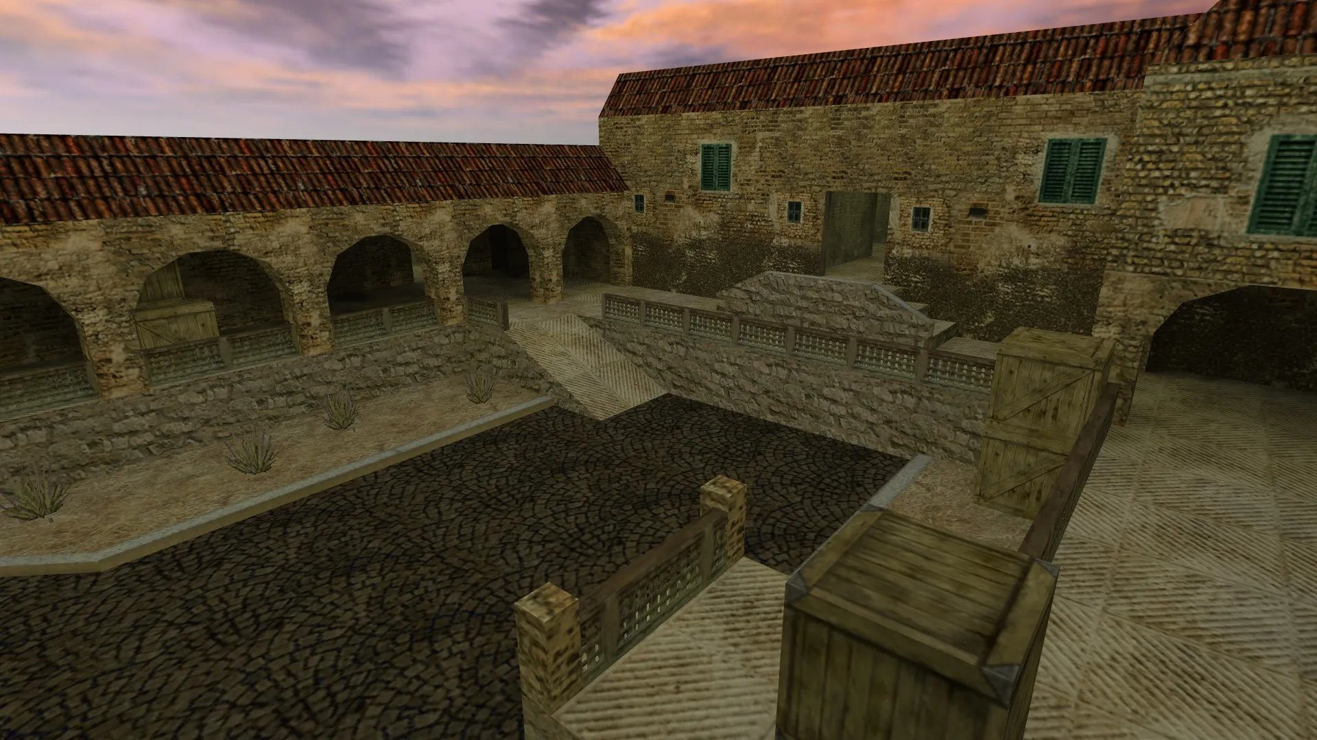 Скриншот  de_artica карта для CS 1.6: тактика сторон, точки, оптимизация и .nav для ботов