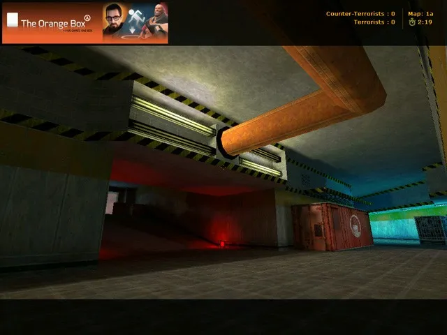 Скриншот Карта de_atomic для CS 1.6: точки, маршруты, .nav для ботов и оптимизация wpoly/epoly