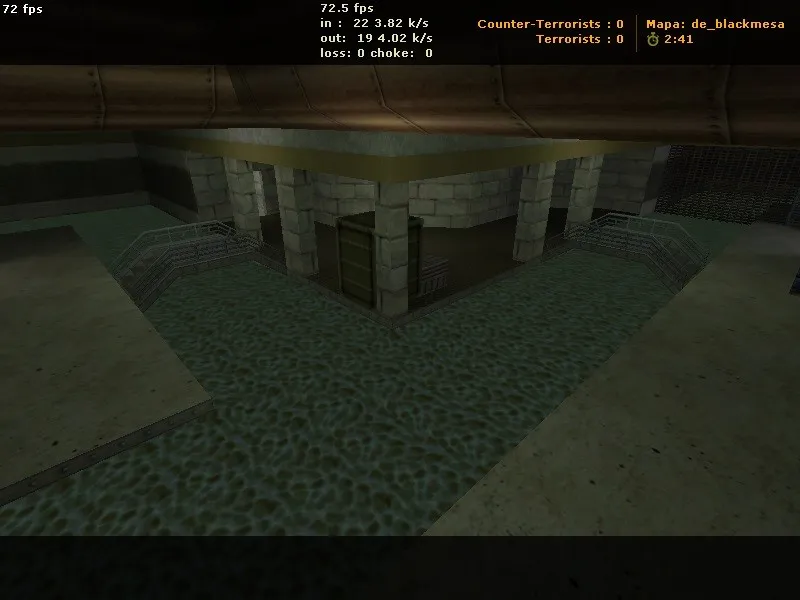 Скриншот  de_blackmesa для CS 1.6: тактика за Т и КТ, точки, .nav и оптимизация карты