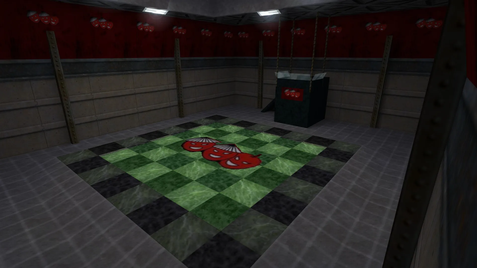 Скриншот  Карта de_cchq для CS 1.6: геймплей, точки, .nav для ботов, оптимизация wpoly/epoly