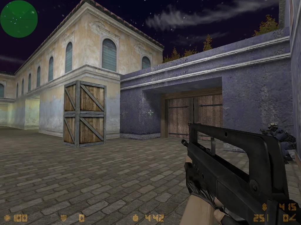 Скриншот  Карта de_tiburon для CS 1.6 – тактическая карта с уникальными особенностями