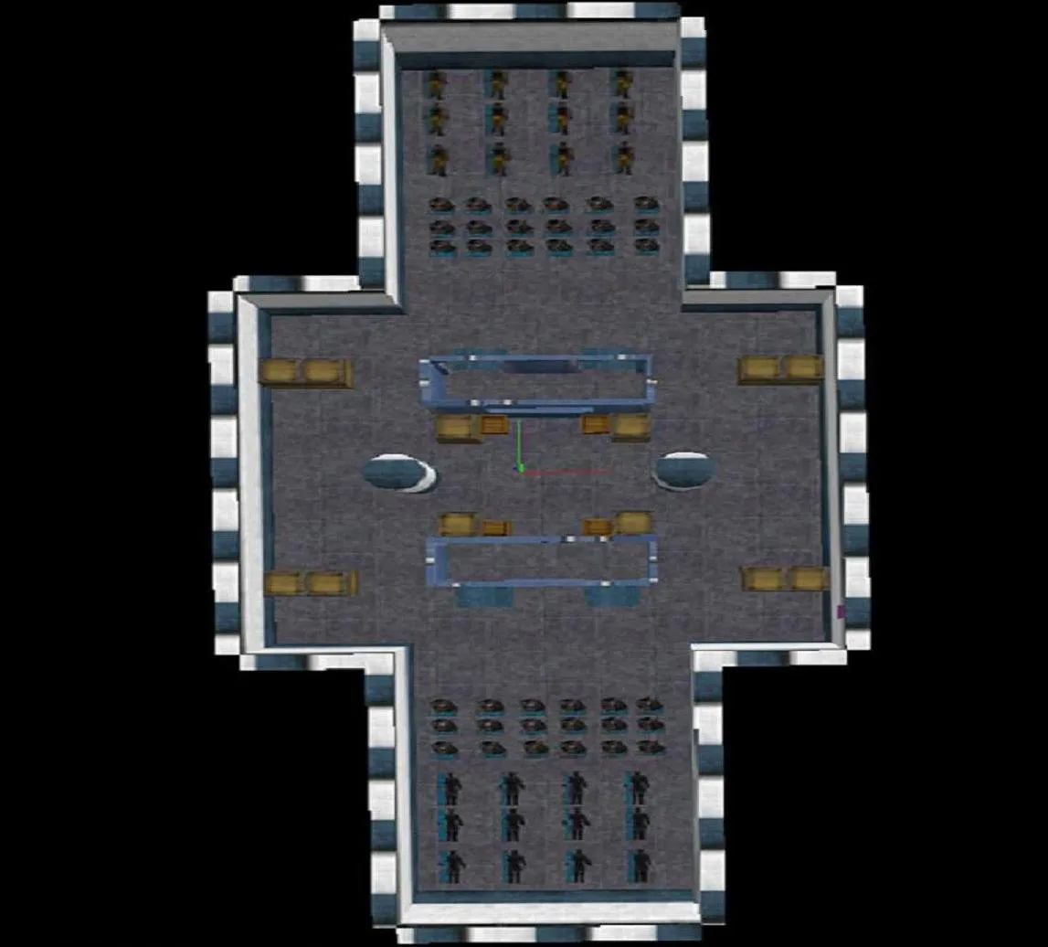 Скриншот  aim_first_pm — DE карта для CS 1.6: точки, боты .nav, баланс сторон и оптимизация wpoly/epoly