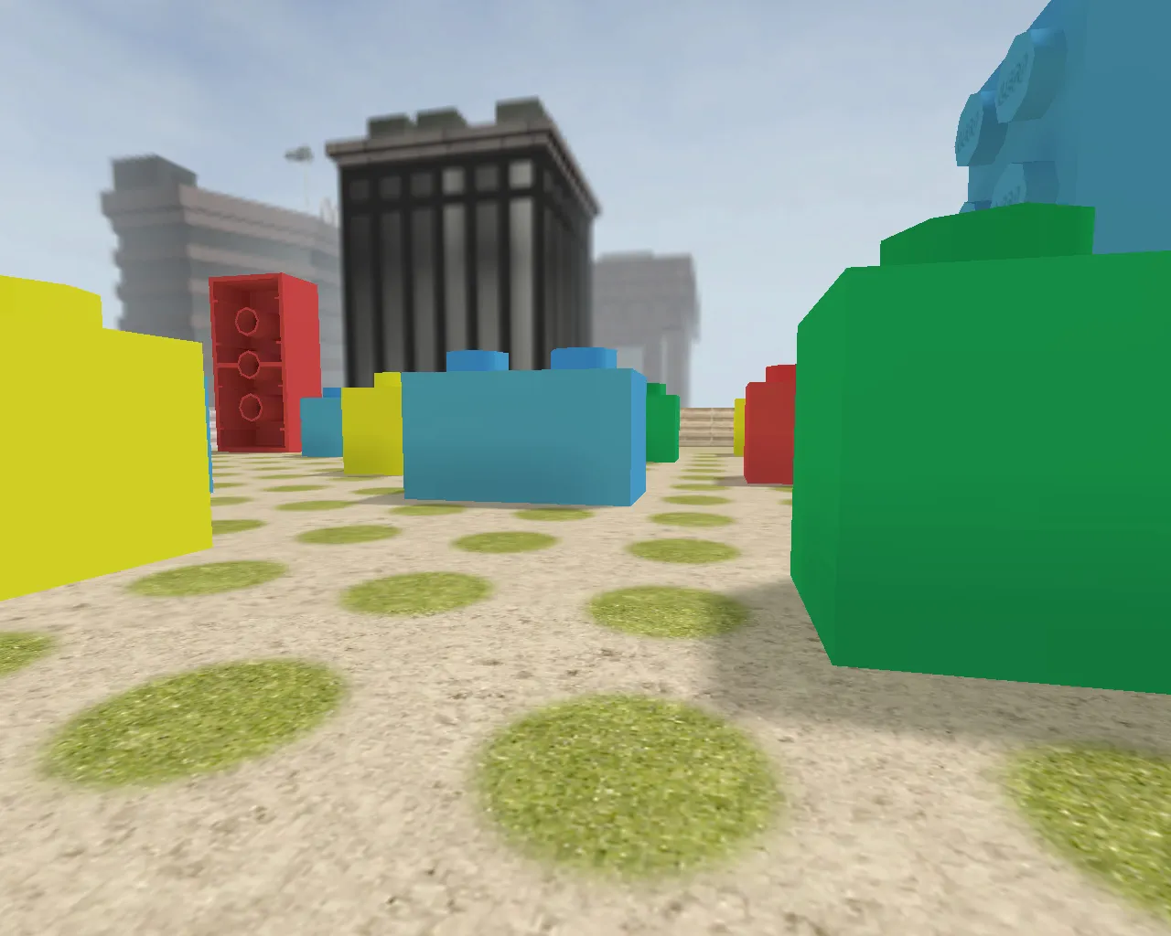 Скриншот  Карта awp_lego_bricks для CS 1.6: прицеливание с AWP, точки под контроль, оптимизация и .nav для ботов