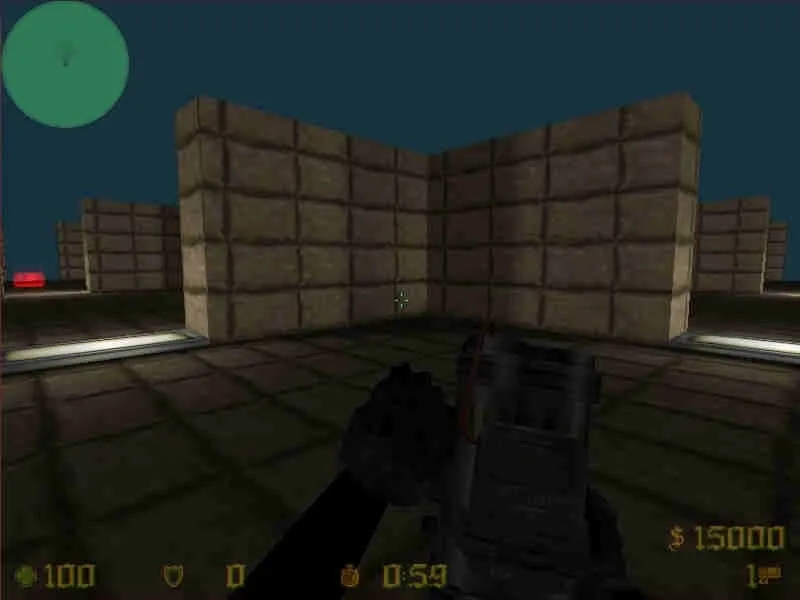 Скриншот Карта de_5x5 для CS 1.6: точки, стороны, .nav для ботов и оптимизация wpoly/epoly