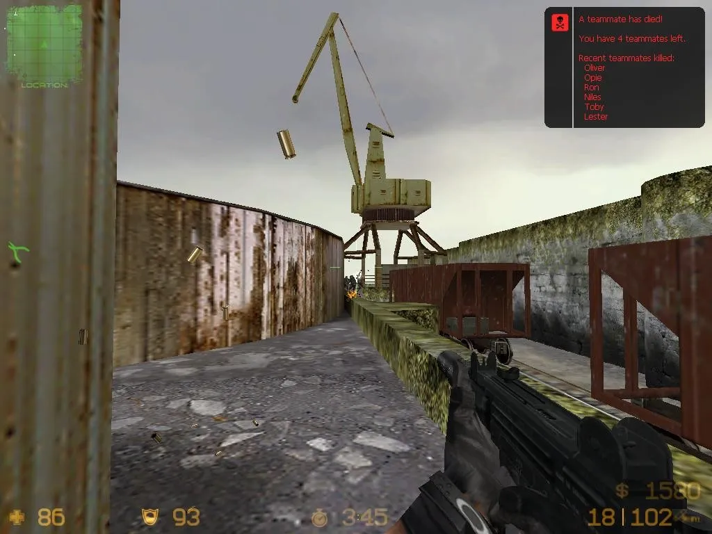 Скриншот Карта de_rechport для CS 1.6: Тактические возможности и оптимизация