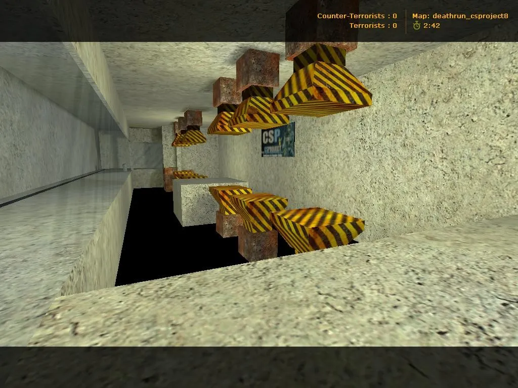 Скриншот Карта «deathrun_csproject» для CS 1.6
