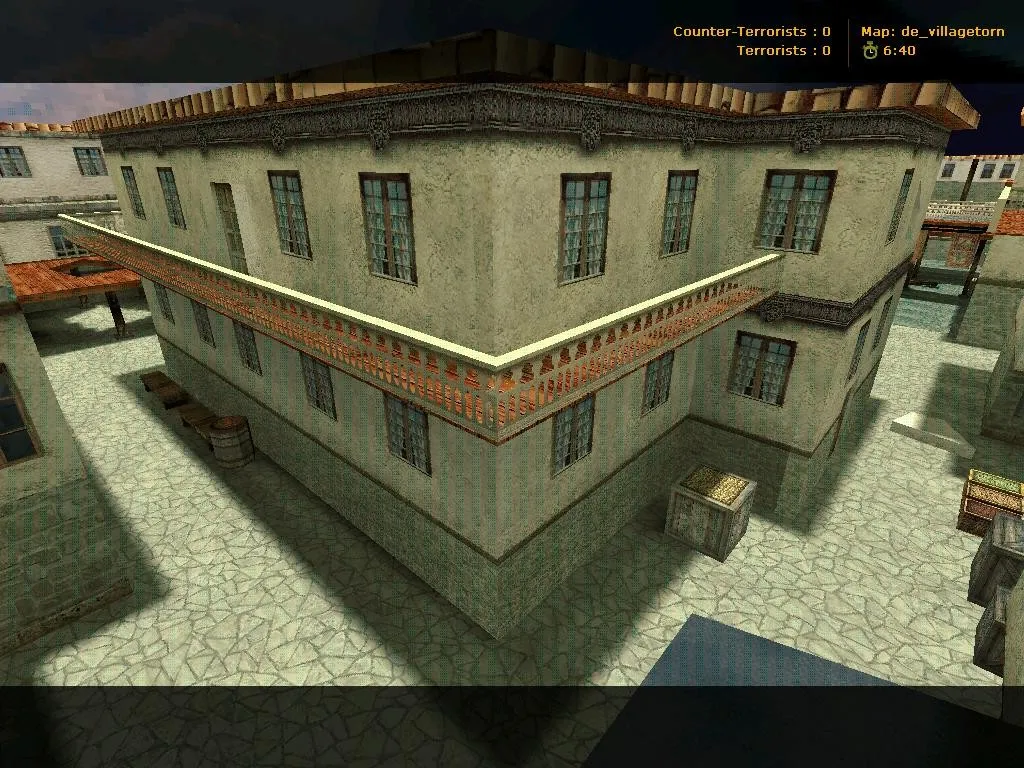 Скриншот  Карта de_villagetorn для CS 1.6 - Тактика и особенности