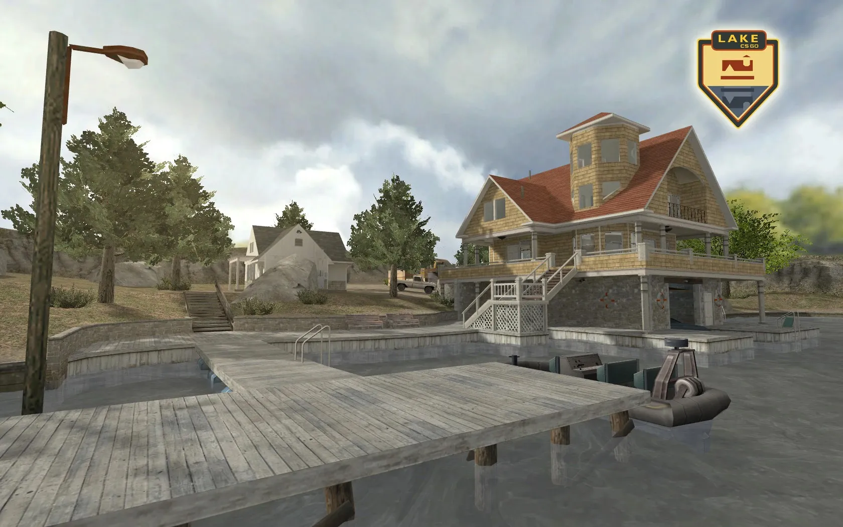 Скриншот Карта «de_lake_csgo» для CS 1.6