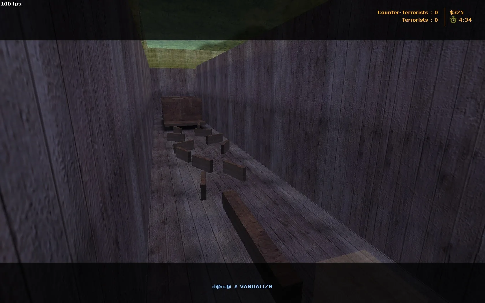 Скриншот  deathrun_virtualstrike_v2 — карта для CS 1.6: точки, маршруты, .nav и оптимизация