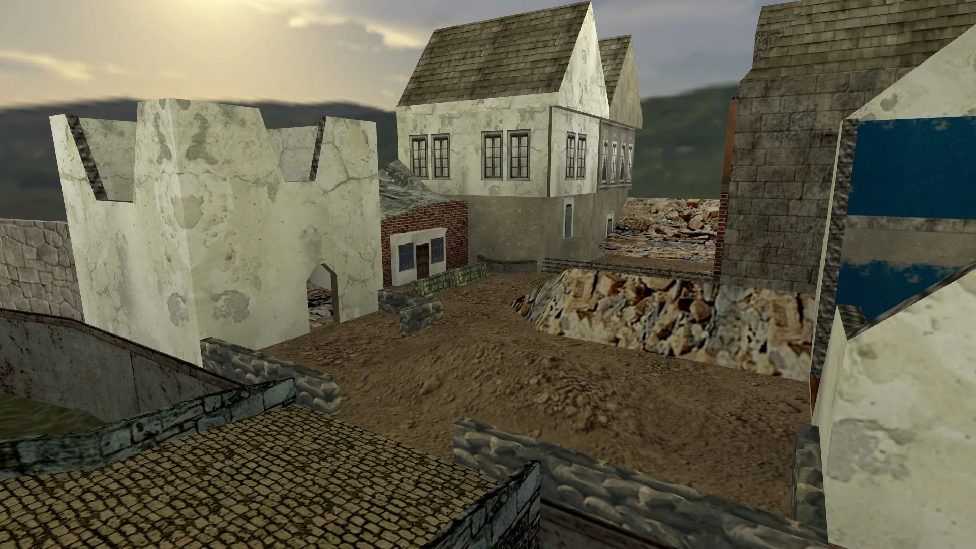 Скриншот  Карта de_nmramelle для CS 1.6 - подробный обзор и тактика